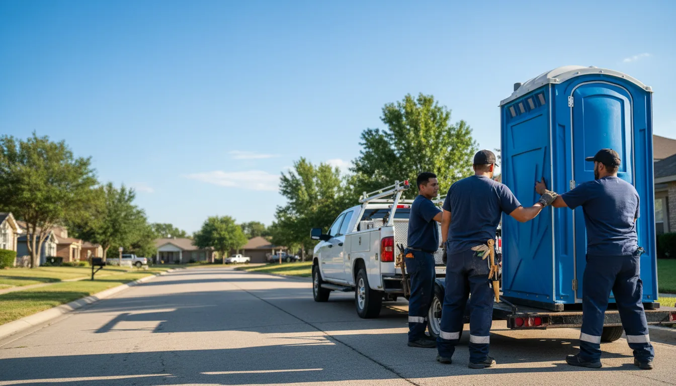 Portable Toilet Rental in Fay, OK near me